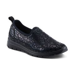 플렉서스 여성 신발 샌들 Flexus by Spring Step Womens AnisiaCroco Slipon Shoes Black 블랙