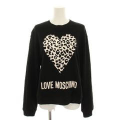 LOVE MOSCHINO ラブ モスキーノ スウェット ハート レオパード - メルカリ