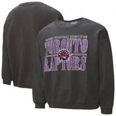 ミッチェルネス メンズ アウター パーカー・スウェット シャツ ダウン フリース Mens Mitchell Ness Black Toronto Raptors NBA Downtown Colleのサムネイル