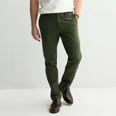 ソノマ メンズ ボトムス カジュアルパンツ Mensonoma Goods For Life Flexwear SlimFit Chinos Dark Olive オリーブのサムネイル