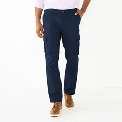 ソノマ メンズ ボトムス カジュアルパンツ カーゴパンツ Mensonoma Goods For Life StraightFit Flexwear Cargo Pants Navy ネイビーのサムネイル