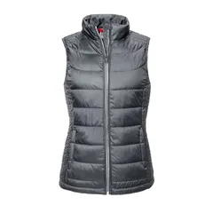 ラッセルアスレチック レディース アウター ジャケット・ブルゾン Russell Athletic Russell WomensLadies Nano Padded Bodywarmer Ironのサムネイル