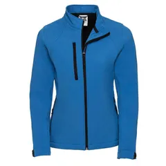 ラッセルアスレチック レディース アウター ジャケット・ブルゾン Russell Athletic Russell WomensLadiesoft Shell Jacket Azureのサムネイル
