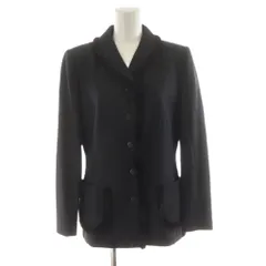 ミス アシダ miss ashida ジャケット シングル ファー ミンク ウール 7 グレー /AN15のサムネイル
