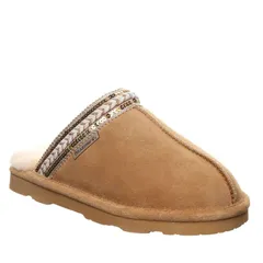 ベアパウ レディース シューズ サンダル スパンコール Bearpaw Tanya Womensequin Trim SlipOn Slippers Iced Coffee コーヒーのサムネイル