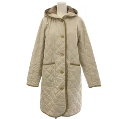 マッキントッシュフィロソフィー MACKINTOSH PHILOSOPHY キルティングコート フード ロング コート 38 ベージュ H5A03-630-03 /☆Gのサムネイル