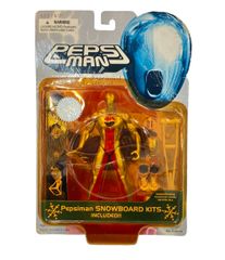 未開封・希少】バンダイ ペプシマン スノーボード フィギュア 1998年製