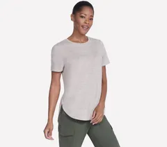 スケッチャーズ レディース トップス Tシャツ Womenskecherswift Stripe Tunic Teegret ストライプのサムネイル