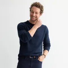 ソノマ メンズ アウター ニット・セーター クルーネック Mensonoma Goods For Life Knit Crewneck Sweater Navy ネイビーのサムネイル