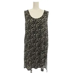 マックスマーラ MAX MARA LEISURE レジャー ストレッチ ノースリーブ ワンピース ミニ 総柄 S 19410596670 /☆Gのサムネイル