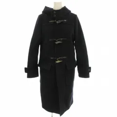 ハイク HYKE ダッフルコート ウール ロング 1 ネイビー 紺 /☆Gのサムネイル