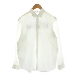 エムエスジーエム MSGM シャツ 長袖 ロゴプリント 15/39 1/2 白 ホワイト /AN59のサムネイル