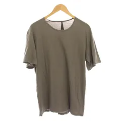 カズユキ クマガイ アタッチメント KAZUYUKI KUMAGAI ATTACHMENT 40/1フレスカ天竺ドレープTシャツ カットソー 1 グレー 無地 半袖 KJ91-060 /YMのサムネイル