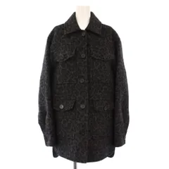 マイケルマイケルコース Michael michael kors レオパード柄ジャケット ステンカラージャケット アウター XXS グレー MF1202G306 /KHのサムネイル