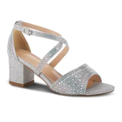 パトリシア レディース シューズ サンダル Patrizia Delamore Womens Dressandalsilver シルバー