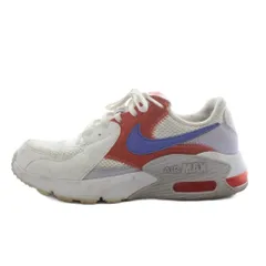 ナイキ NIKE エア マックス エクシー AIRMAX EXCEE スニーカー シューズ 24.0cm 白 ホワイト 赤 レッド CD5432-115 /AN16