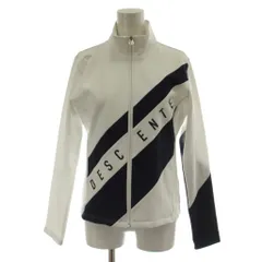 デサント DESCENTE ゴルフ GOLF パーカー 上着 M 白 紺 長袖 ジップアップ DGWSJL50 /GGのサムネイル