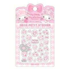 Kamio Japan My Melody & My Sweet Piano Deco Petit Stickers, Nail Stickers, Decoration, Nail Decor, One-Point Design, Dolly Mix Petit 077224