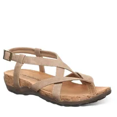 ベアパウ レディース シューズ サンダル Bearpaw Casita Womenslingback Sandals Brown ブラウンのサムネイル