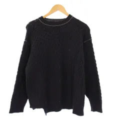 ロンハーマン ヴィンテージ  R.H.vintage ケーブルクルーネックニット セーター 長袖 XS 黒 3810800042 /KHのサムネイル
