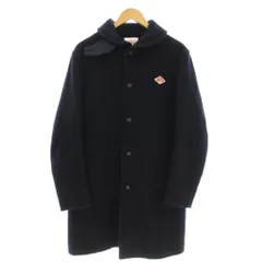 ダントン DANTON ウールモッサ ロングコート ステンカラー 40 ネイビー 紺 JD-8454 /☆Gのサムネイル
