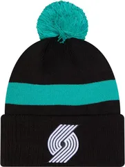 ニューエラ メンズ アクセサリー 帽子 ブレザー ニット ロゴ New Eradult 202526 City Edition Portland Trail Blazers Logo Pom Knit Beanie NoColor