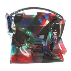 ズッカ zucca クリストフ ブランケル Chistophe Brunnquell BUCKLED BAG CARNAVAL ハンドバッグ ショルダーバッグ 2WAY マルチカラー /TKのサムネイル