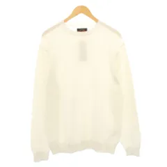 ビームスプラス BEAMS+ Crew LilyYarn 7G ニット セーター 長袖 L 白 38-15-0128-156 /KHのサムネイル