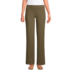ランズエンド レディース ボトムス カジュアルパンツ Womens Lands End Starfish StraightLeg PullOn Pants Forest Moss フォレスト