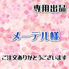 メーテル様【専用出品】