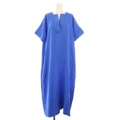 美品☆ JOURNAL STANDARD LUXE リネン混 ワンピース ブルー - メルカリ