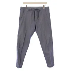 ラルディーニ LARDINI テーパードパンツ スラックス ボタンフライ ワンカラー 無地 31 青 ブルー /BBのサムネイル