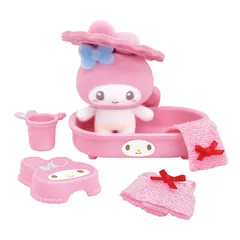 新品 [バンダイ(BANDAI)] ぷちとも Sanrio characters マイメロディのおふろセット サンリオキャラクターズのサムネイル