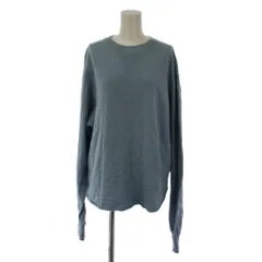 シンゾーン 21SS トレーナー スウェット F0 水色 ライトブルー Vネック 無地W GAZETTE PULLOVER 半袖 21SMSCU12 /LPのサムネイル