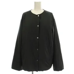 アンフィーロ UNFILO 自由区 21AW 中綿 ノーカラー ジャケット ブルゾン 黒 ブラック IW0502 /☆Gのサムネイル