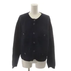 マックスマーラ ウィークエンドライン MAX MARA WEEKEND LINE カーディガン L 紺 ネイビー 長袖 ラウンドネック 2525346041 6 50 /RRのサムネイル