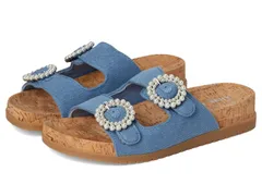 アンクライン レディース シューズ ブーツ・レインブーツ Anne Klein Happy Denim デニムのサムネイル
