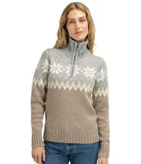 ダールオブノルウェイ レディース アウター ニット・セーター Dale of Norway Myking Sweater MountainstoneLのサムネイル