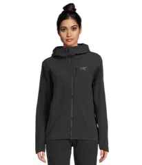 アークテリクス レディース アウター コート パーカー Arcteryx Gamma MX Hoodie Black ブラックのサムネイル