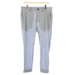 ウノピュウノウグァーレトレ 1PIU1UGUALE3 UNCON SLACKS Kaji NYLON アンコンスラックス カジナイロン テーパード ジップフライ ストレッチ 無地 VI 水色 ライトブルー MRP687 /BBのサムネイル