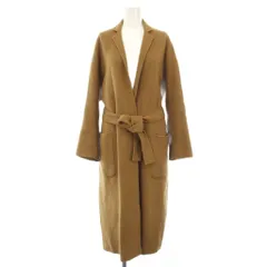 ドレステリア DRESSTERIOR タスマニアリバー仕立てコート ガウンコート アウター ウール 36 キャメル 085-95070 /TKのサムネイル