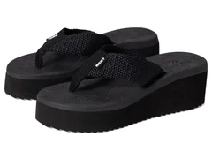 ロキシー レディース シューズ ヒール Roxy Kallie II Black ブラックのサムネイル
