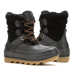 カミック レディース シューズ ブーツ・レインブーツ Kamik Celeste Mid Black ブラックのサムネイル