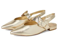 ヴィンスカムート レディース シューズ サンダル Vince Camuto Amoret Buckle Slingback Flat Mule Egyptian Gold ゴールドのサムネイル