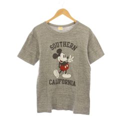 スタンダードカリフォルニア ディズニー リンガーTシャツ 霜降り 88/12 