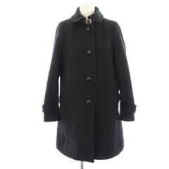 マッキントッシュフィロソフィー MACKINTOSH PHILOSOPHY ステンカラーコート ウール ロング 34 黒 ブラック H5B17-836-29 /HNのサムネイル