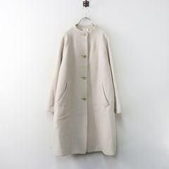 未使用 yuni ガンクラブ ウール ショールカラー コート ガウン ユニ