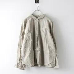 サマンサモスモス Samansa Mos2 SM2 コットン 長袖シャツ F‖ベージュ トップス プルオーバー 前開き【2400014973174】