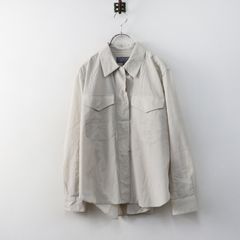 極美品☆Chaos｜定価3.6万 24SS アンバーリネンシャツ モスグレー 