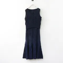 グレースコンチネンタル GRACE CONTINENTAL フラワー パターン ニット セットアップ 36/コン トップス ボトムス【2400014979145】のサムネイル
